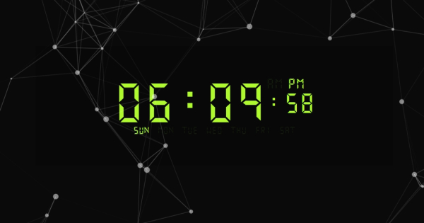 Digital Clock Ezivan Digital Clock Ezivan